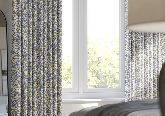 William Morris Willow, Indigo - Made to Measure Curtains - Image 5